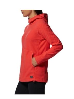 Mountain Hardware  Summit Grid Hoody Fleece Melazana Waffle Grid Ultralight